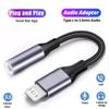 Audio Adapter Jack AUX Cable Llightning To 3.5mm For iPhone 12 13 14 11 Pro XS Max XR 7 8 Headphone Connector Audio Accessories
