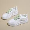 Velcro Little White Shoes Women's 2025 Autumn New Korean Version of Student Running Board Shoes Women Ins Breathable Women's Shoes SH01