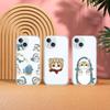 Милый кот M-mofusand Чехол для телефона для iPhone 17 16 15 12 11 Pro Max 14 Plus 13 Mini Прозрачный чехол Мягкий Funda
