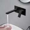 Digital Display White Donut Wall-Mounted Hot Water Faucet