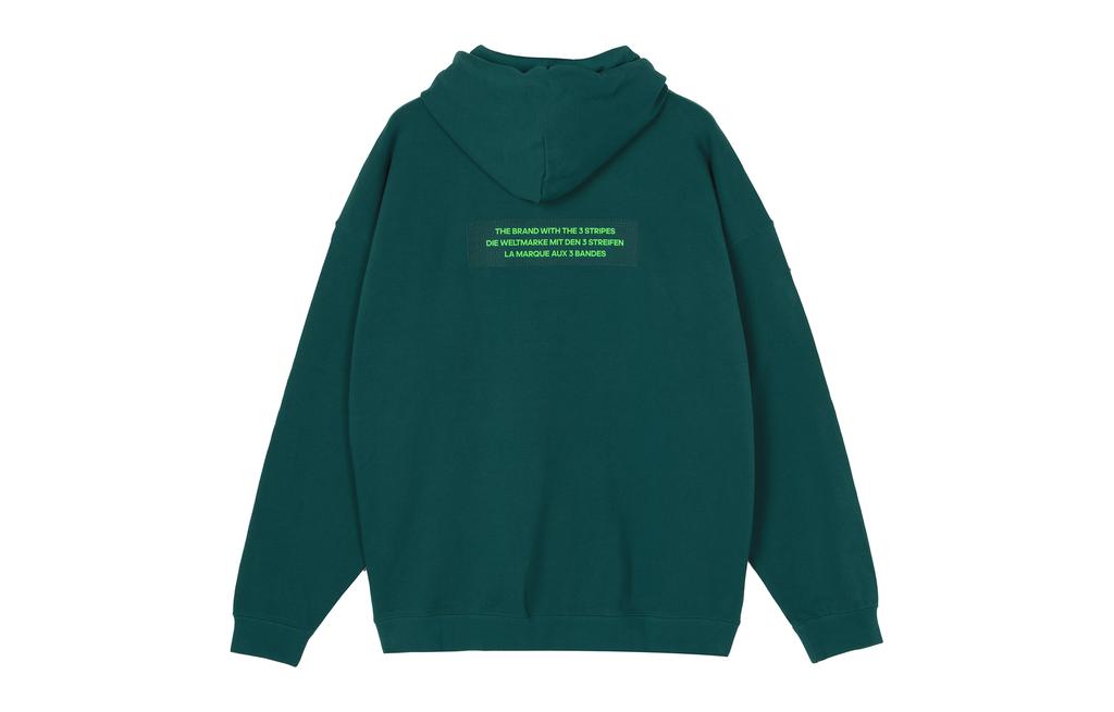 adidas Большая толстовка с трилистником и контрастным логотипом H09351