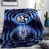 1PC Schalke 04 Print Flannel Blanket, High quality Comfortable for All Seasons, Home Decor, Warmth and Comfort, Perfect for Christmas Gifts147
