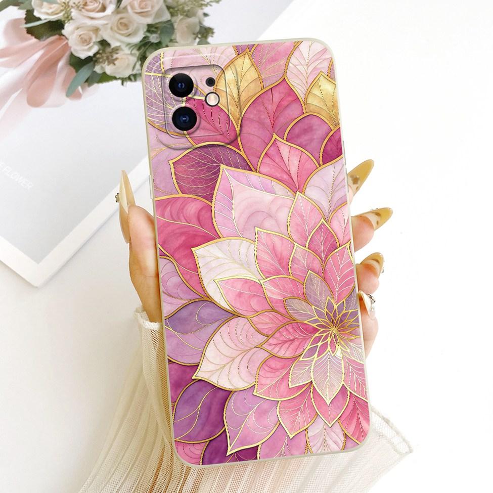 5,4'' Чехол Для iPhone 12 mini Чехол-крышка Силиконовый Роскошный Модный Крутой Кавайный Милый Расписной Funda A2399 A2176 A2398 A2400