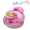 Cartoon Infant Inflatable Seating Chair Self-Inflatable Children Bath Stool  Bedroom Use