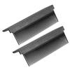 2Pcs Hair Straightening Comb Set Carbon Tools Resistant Smooth Fiber High-Temperature Styling Hairdressing