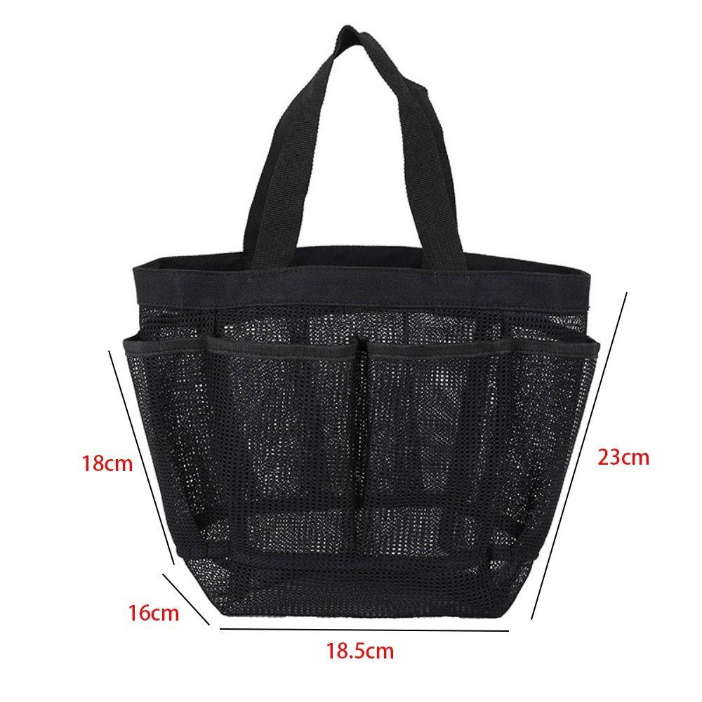 Shower Bag Dorm Beach College Dorm Large Capacity Storage Bag Tote Bag Mesh Shower Bag Wash Bag