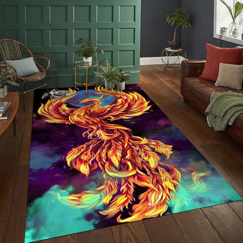 Японские коврики с легендой, тигр, домашний декор, большие коврики для спальни, квадратные коврики, ковры для гостиной, детские игровые коврики, подарки на день рождения