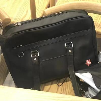 Новая женская японская школьная форма JK PU сумка студенческая сумка для поездок на работу школьная сумка большой вместимости сумка через плечо сумка-седло сумочка сумка-тоут
