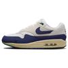 Air Max 1 Athletic Department - Midnight Navy Unisex Sneakers White Sail Light-Orewood-Brown FQ8048-133