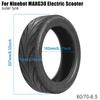 Electric Scooter 10 Inch Front or Rear CST Tubeless Tyre 60/70-6.5 Rubber Tire for Segway Ninebot MAX G30 KickScooter Wheel Part