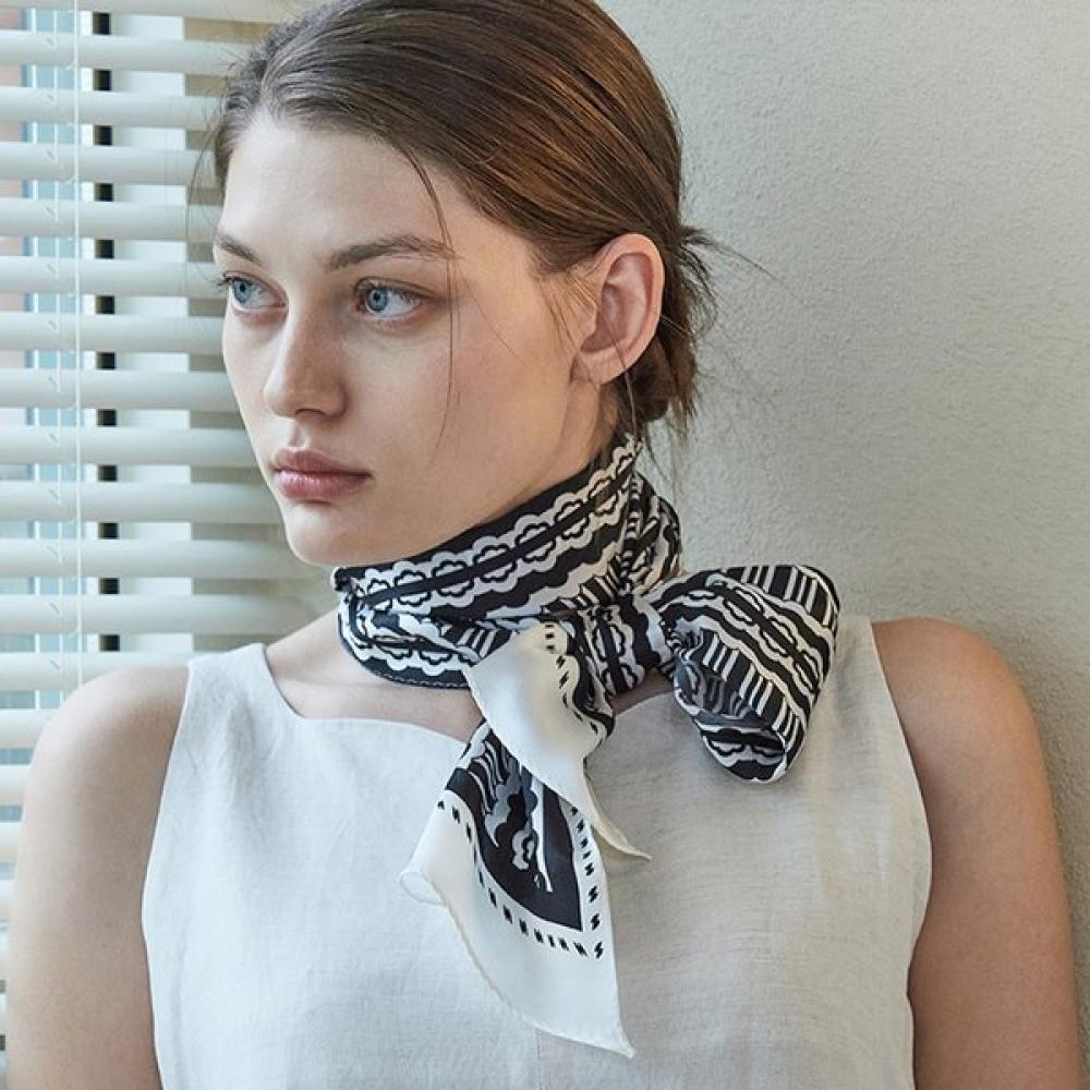 Ana Maison Silk Long Petit Scarf Pml 1403