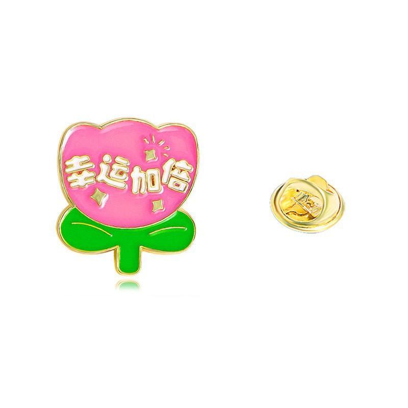 Ретро-товары со знаком зодиака, брошь в виде крана из мультфильма «Гочао», игла для пирсинга в виде лошади, значок с изображением аксессуаров мужского костюма «Восточный дракон»