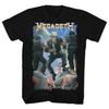 Летняя мода 2026 Модная футболка Megadeth Хэви-метал Рок Повседневная футболка Мужская и женская Топ с логотипом группы Короткий рукав Повседневная одежда