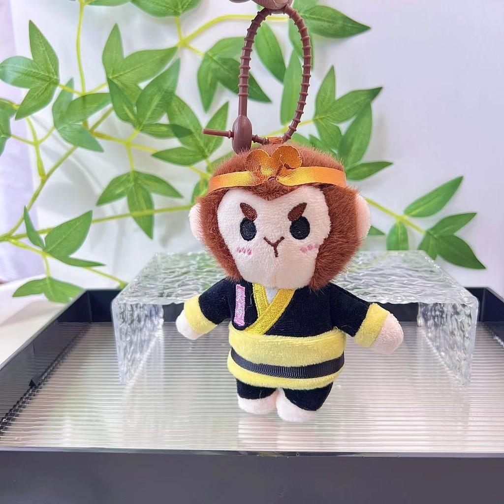 Очаровательная плюшевая игрушка Black Myth Wukong, милая фигурка обезьяны с мягким наполнителем из ПП хлопка