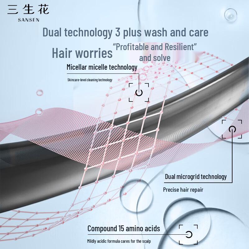 Pechoin SANSENHUA Essential Oil Fragrance Shampoo