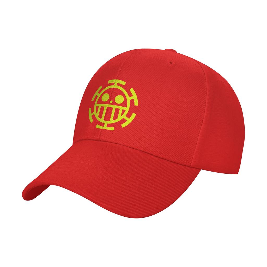 Fashion Trafalgar D Law Curved Brim Baseball Cap Campus Sun Visor Cap