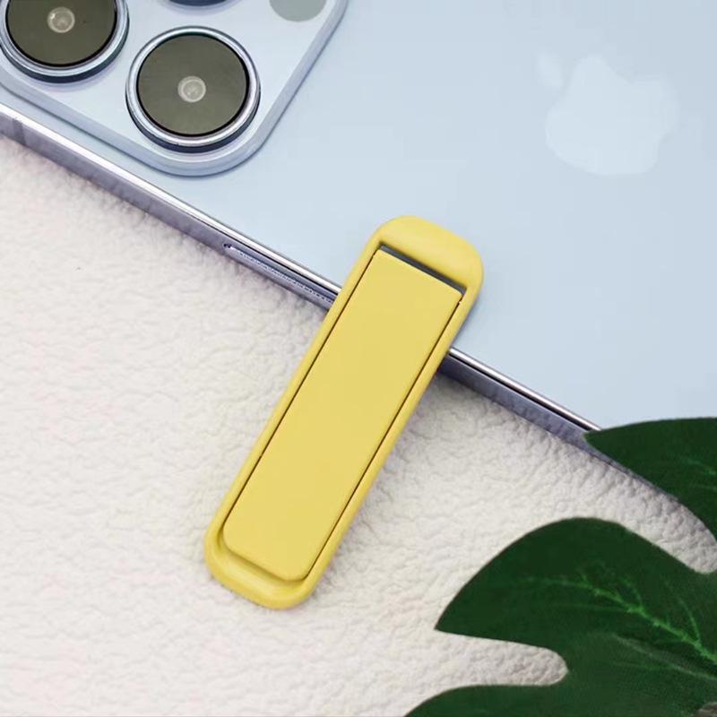 Compact Magnetic Alloy Phone Stand: Foldable, Invisible, Convenient Holder