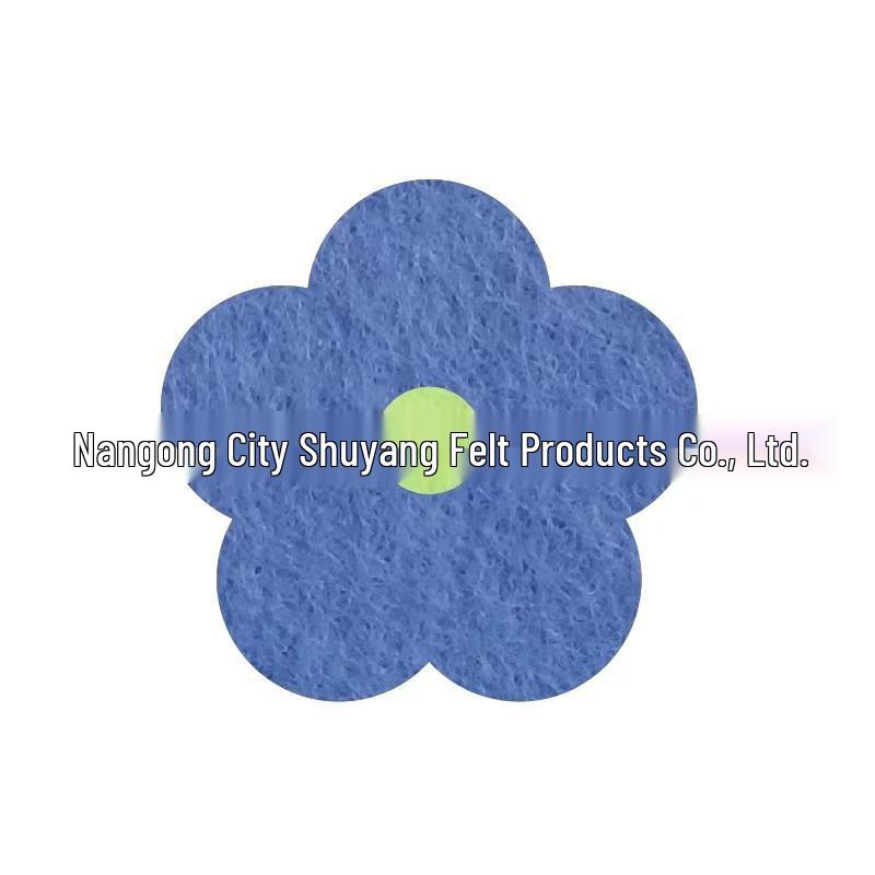 Colorful Flower Cork Felt Soundproof Panel for Creative Kindergarten Decoration and Photo Wall