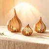 3pcs Handmade Wood Candle Holder Set Natural Curved Twisted Branches Table Centerpiece Lotus Candle Holder Rustic Elegant Decor