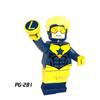 Новый! Минифигурки Lego, строительные блоки, игрушки, серия супергероев, зеленый фонарь, капитан, холодная сборка