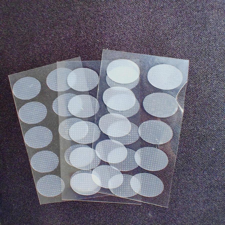 50 шт. Прозрачные зажимы для пирсинга ушей Невидимые защитные наклейки для пирсинга ушей