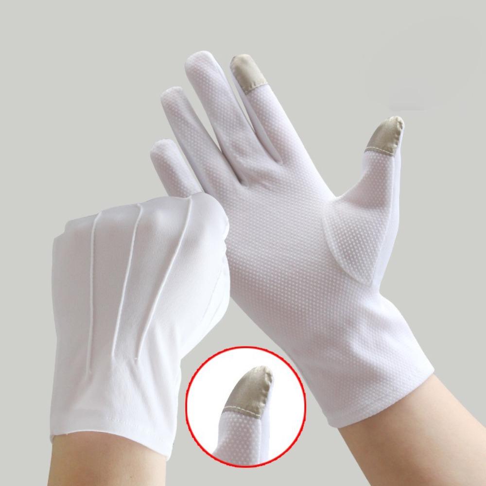 Breathable Etiquette Gloves Anti-UV Sunscreen Gloves New Driving Mittens Outdoor Sports