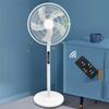 16 Inch Stand Floor Fan Household Powerful Vertical Electric Fan Shaking Head Timing Remote Control Fans Home Appliance