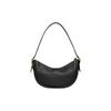 New COACH Luna Soft Pebbled Leather Shoulder Bag, Handbag, Shoulder Bag Women's Black CC439-V5BLK