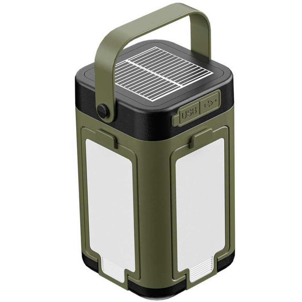 Multifunctional Camping Lantern 4-Leaf Foldable Rechargeable Lantern Emergency Light  Camping
