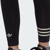 Adidas Originals Logo Print Elastic Waist Leggings Women Bottoms Black HM1766