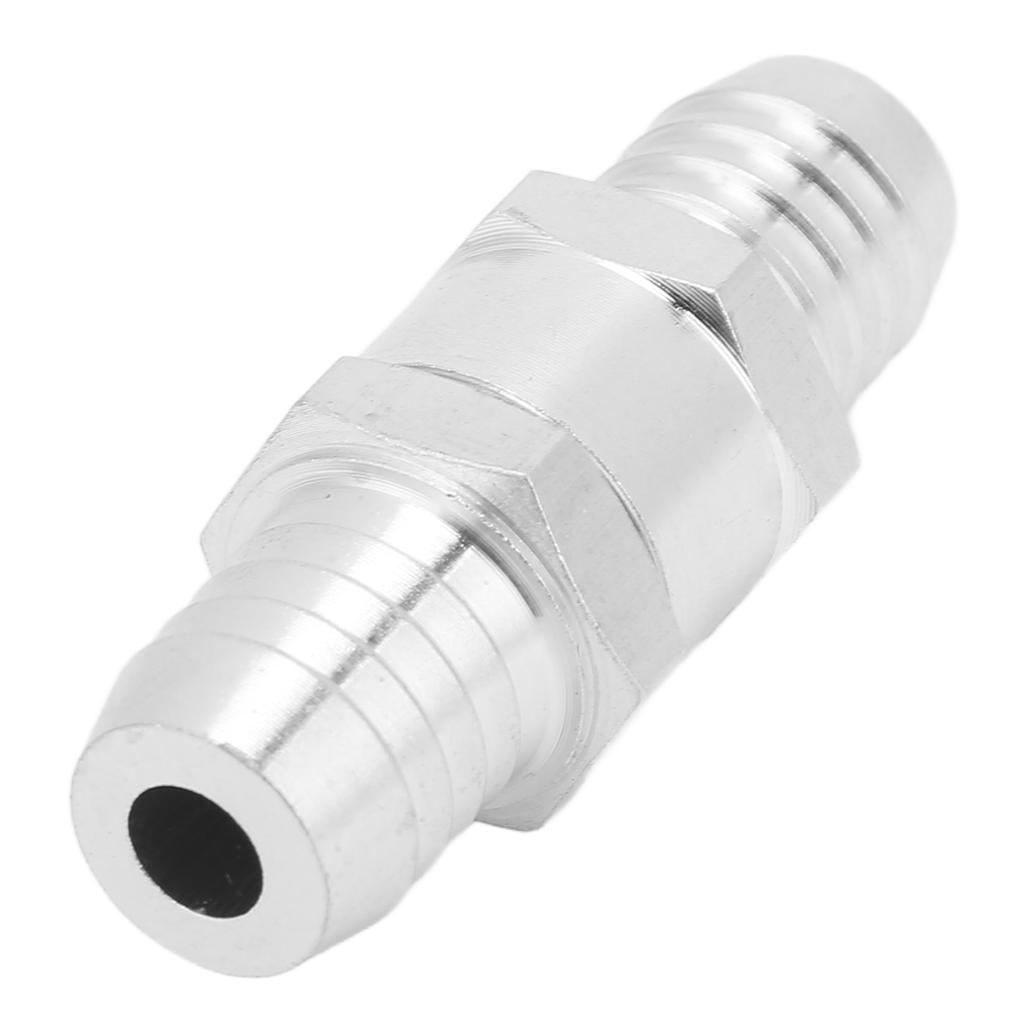 Non Return One Way Check Valve Aluminum Alloy Universal for Fuel Gasoline Oil Petrol Diesel