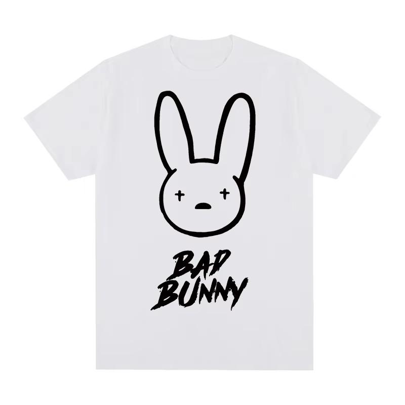 Bad Bunny Hip Hop Rapper Vintage T-shirt Debi Tirar Mas Fotos Clothes Cotton Men T Shirt New TEE TSHIRT Womens Tops