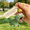Новая Забавная Мятно-Зеленая Ящерица Плюшевая Игрушка Милая Кукла Брелок Аниме Подвеска Аксессуар Подарок