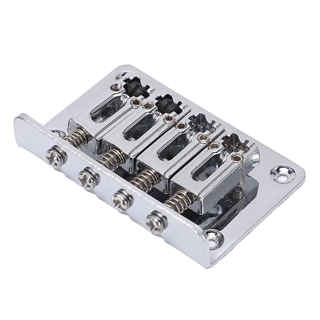 4-струнный фиксированный бридж, замена, аксессуары для электрогитары, бас-гитары, укулеле, струнного инструмента