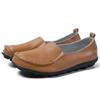 Women Flats Genuine Leather Fashion Footwear Women Shoe Moccasins Shoes Women Slip On Flat Shoes Soft Plus Size Tenis Feminino