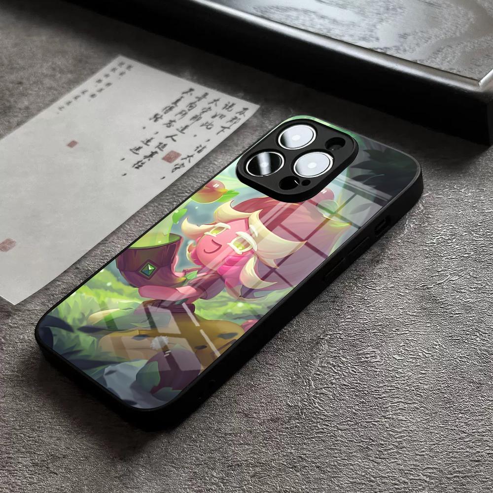 Korean Game C-Cookie Run Kingdom Phone Case For iPhone 18 17 16 Pro Max 15 Plus 14 Pro 12 11 13 Mini X XR XS Max SE Glass Cover