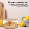 Microwave Baked Potato Cooker Twice Baked Potatoes Steamer Microwave Oven Baking Potato Bag for Tender Fluffy Potatoes
