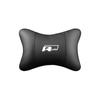 hijk1 Car Seat Leather Headrest Neck Cushioning Support Head Pillow For VW GTI Polo Golf Passat Tiguan Arteon Touareg CC Taigo Caddy
