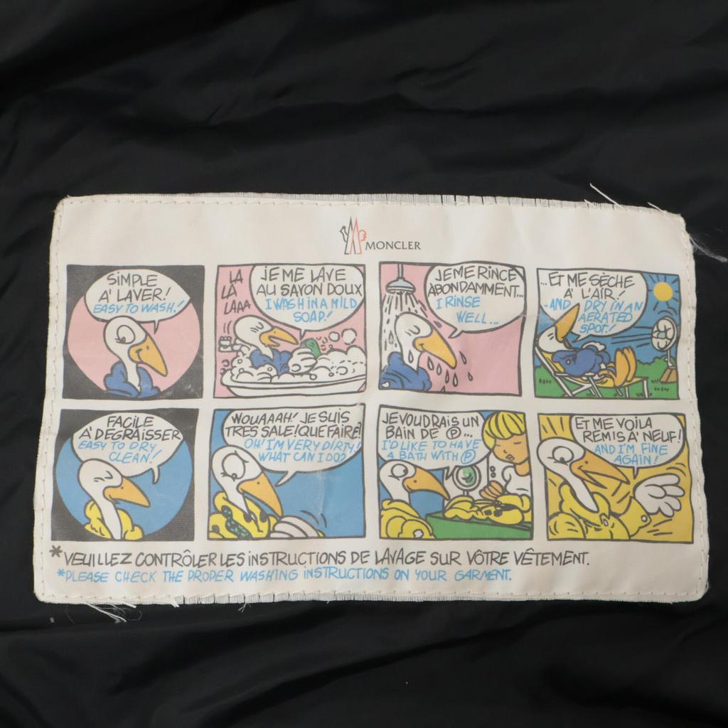 MONCLER FLAMMETTE Flamette down coat 0 blackUsed