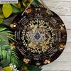 Wheel Year Wooden Sign, Sabbats Pagan Witch Sign, Wiccan Holidays, Wicca Calendar, Yule Altar, Celestial Sign, Halloween, Christmas Decoration