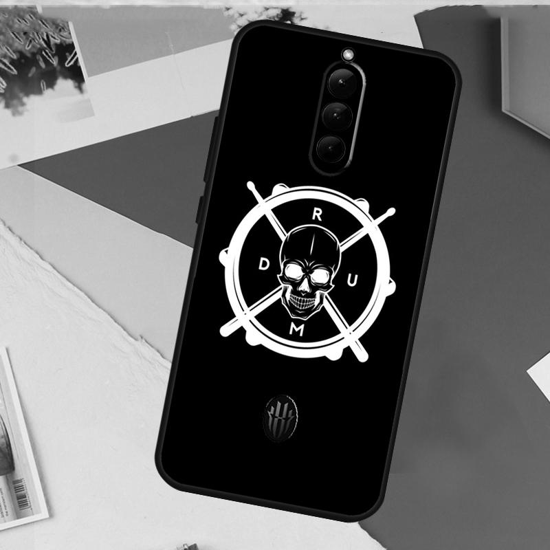 Музыкальный Барабан Барабанные палочки Барабанщики Чехол Для ZTE Nubia Red Magic 11 10 9 8 8S 9S 10S Pro Plus 6 7 6S 7S Pro 5G 6R 10 Air Чехол