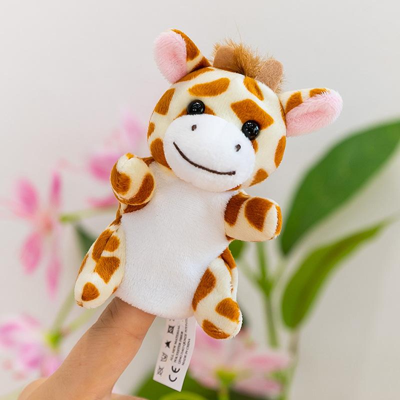 Лесное животное Пальчиковая кукла Панда Плюшевая игрушка Дети Океан Акула Кукла