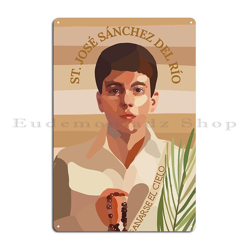 Святой Карло Акутис 27 апреля 2025 года Блаженный Карло Акутис Иллюстрация Блаженный Карло Металлическое настенное панно Забавный дизайн Жестяная табличка Постер