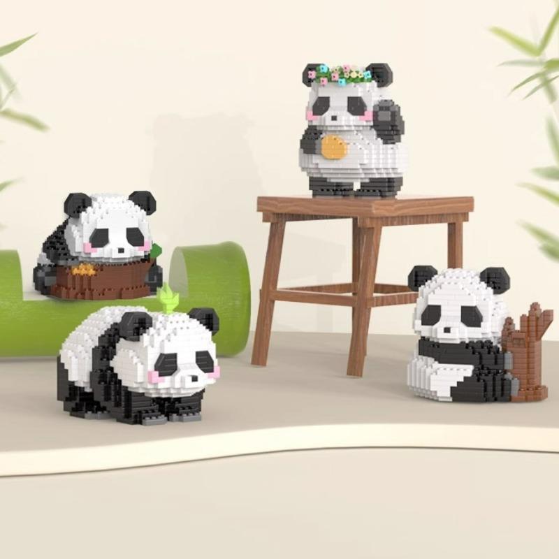 Children's Building Blocks Panda Toys Good Guy