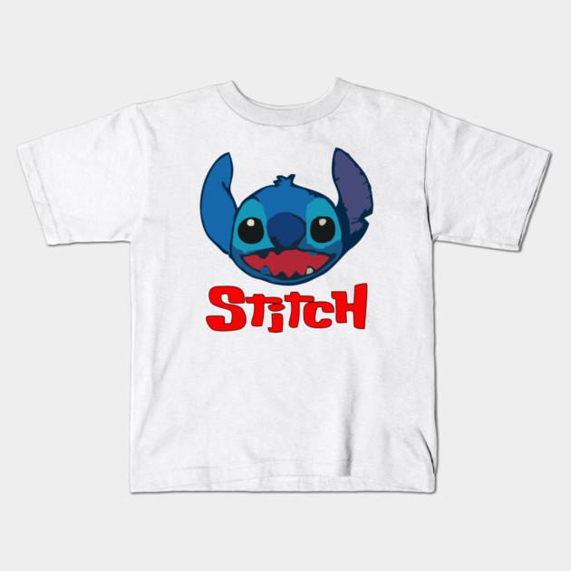 Boys Girls Soft Cotton Graphic Tees Stitch Lovers Breathable Daily School Wear Kids T-Shirts