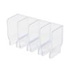 Spacious Skincare Holder With Multiple Slot Adhesive Bathroom Shelf Cream Storage Wall Unit For Lotion Collection