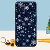 Чехол Снежинка Зимний Для Oppo A80 A60 A40 A15 A16 A17 A57 A94 A74 A54 A76 A96 A18 A38 A58 A78 A98 A5 A6 Pro