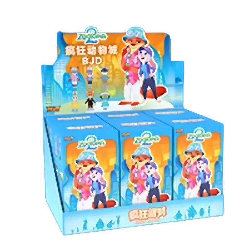 Оригинальная серия Zootopia Crazy Party2 BJD Милая Модная Артикулированная Сочлененная Фигурка Коллекционная Модель Украшение Подарок