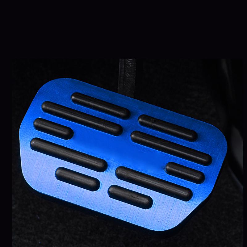 Для Toyota RAV4 XA40 2013 2014 2015 2016 2017 2018 автомобильная педаль акселератора крышка педали тормоза нескользящий чехол накладки аксессуары для отделки