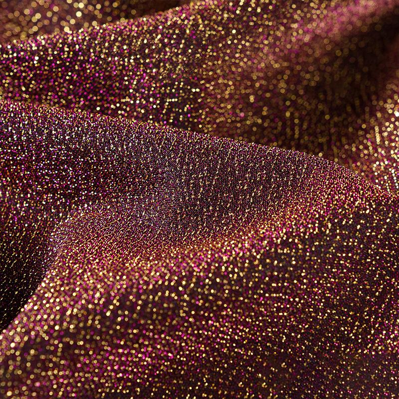 Elastic Glitter Fabric Starry Sky Soft Shiny Yarn Fabric Diy Sewing Dress Skirt Doll Clothes Stage Costume Background Decor